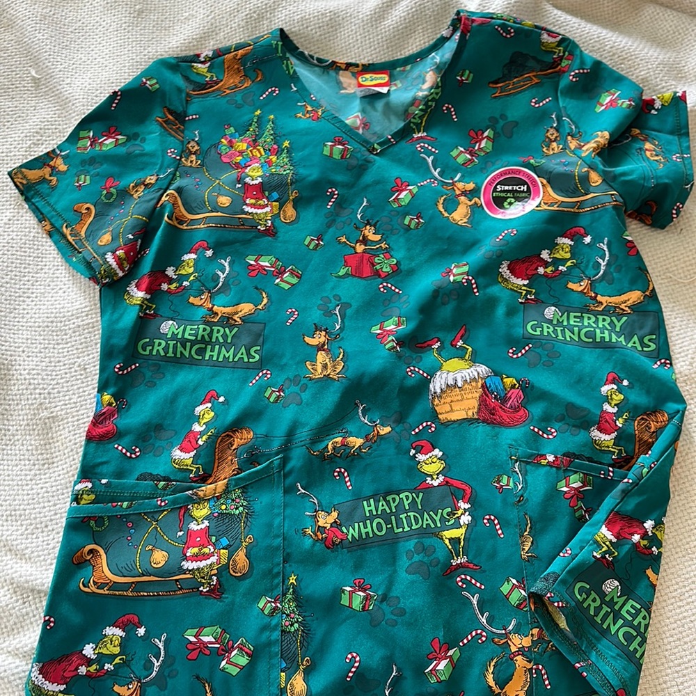 Scrubstar Christmas top
